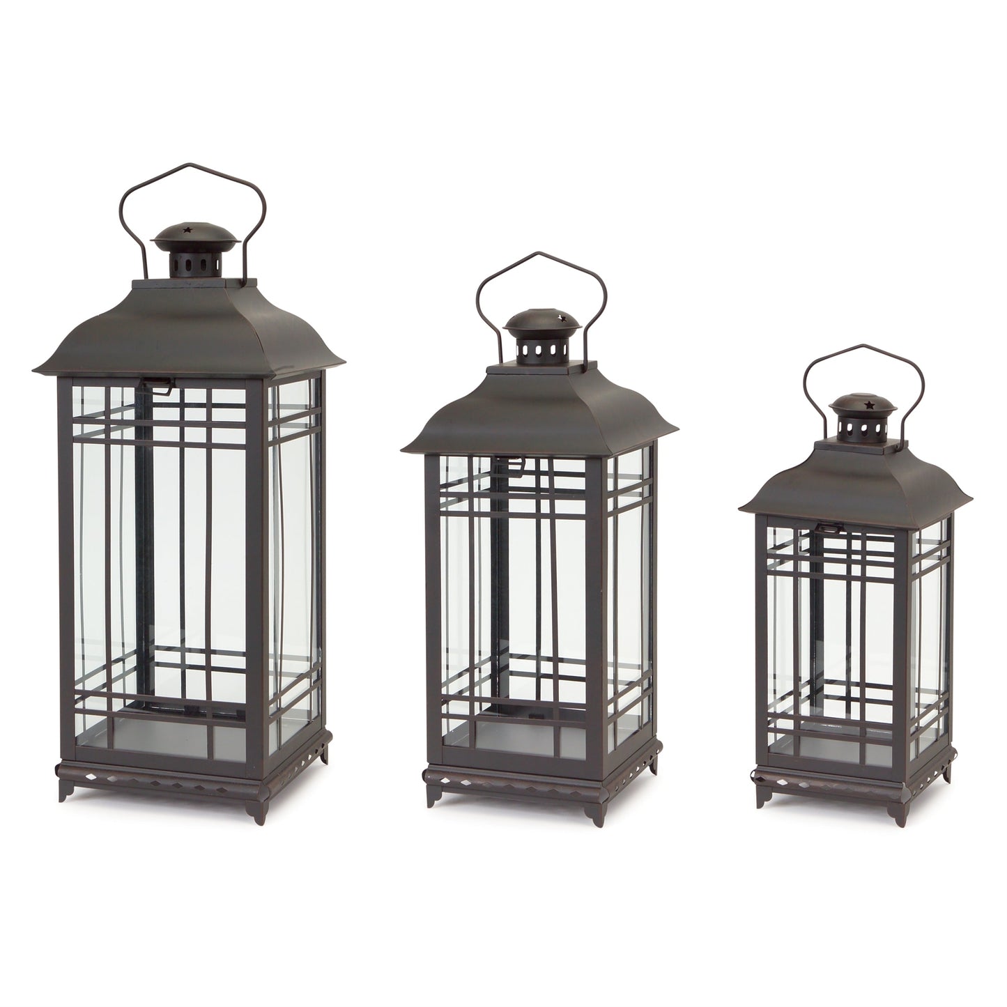 Noir Hearth Lanterns