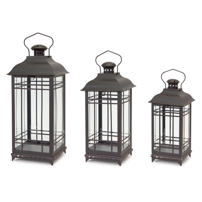 Noir Hearth Lanterns