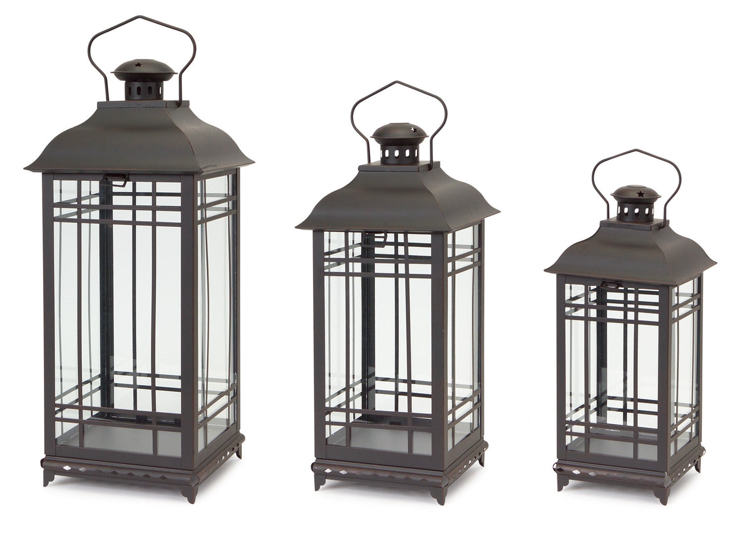 Noir Hearth Lanterns