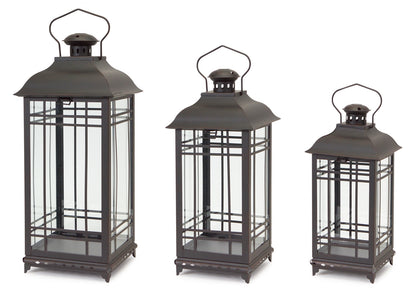 Noir Hearth Lanterns