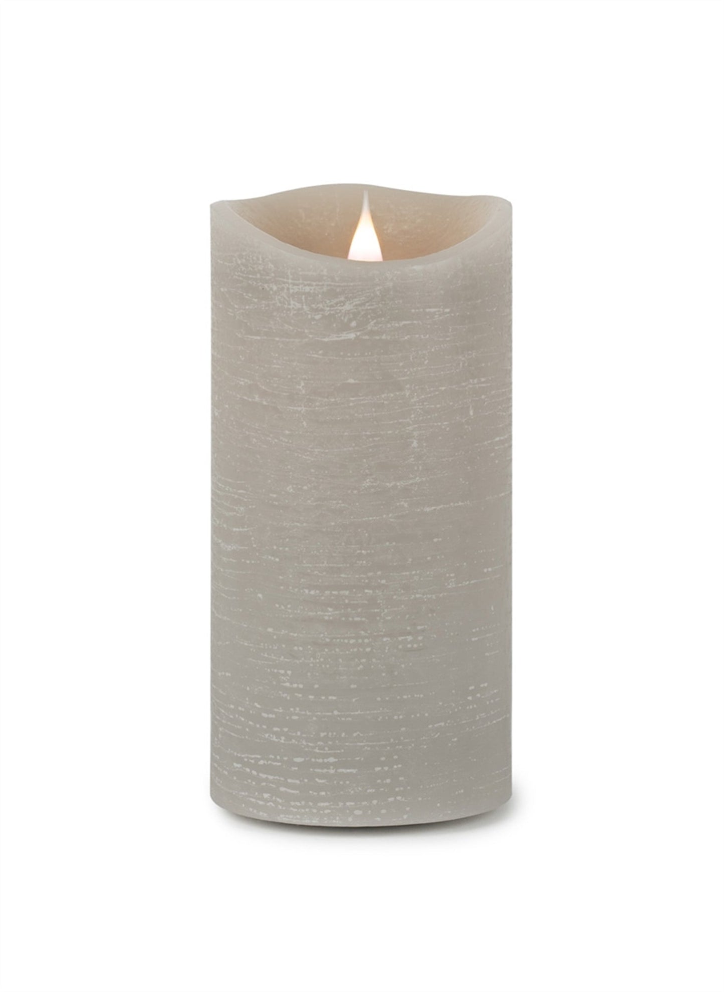Cozy Grey LED Wax Candle with Handy Remote