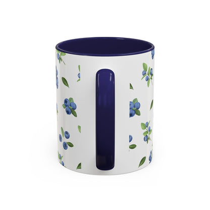 Blueberry Berry Cozy Cottage Style Coffee Mug